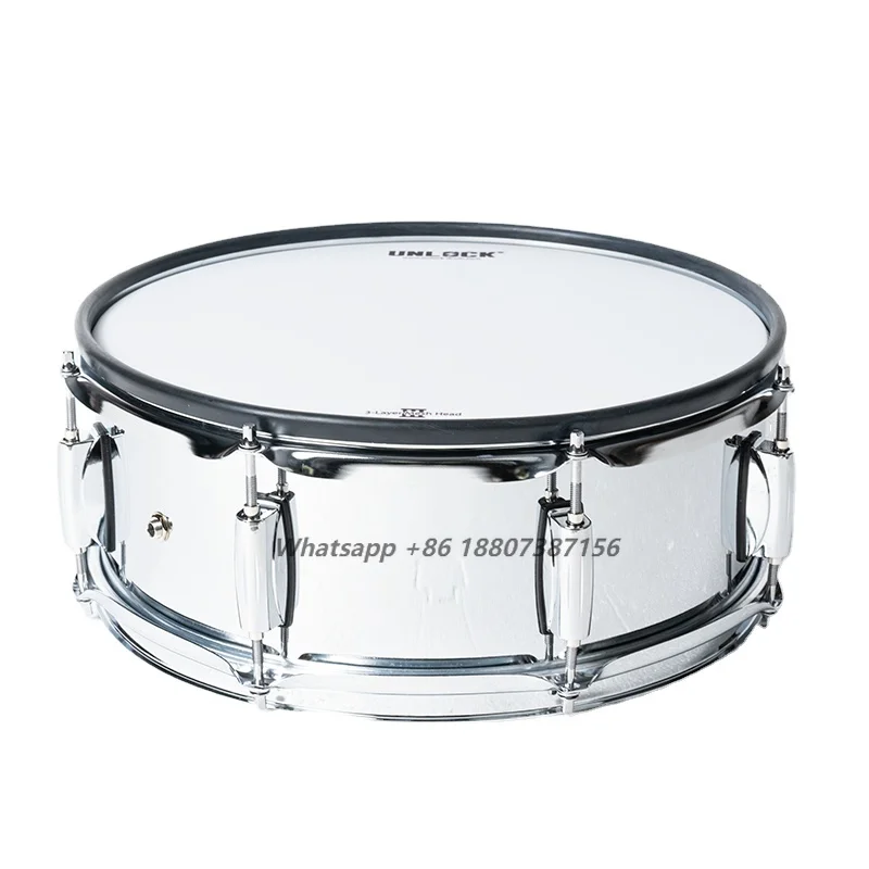 

Factory Direct Sale UNLOCK Heavy Duty Stainless Steel Multi-point Trigger Snare Drum Electronic Drum Kit