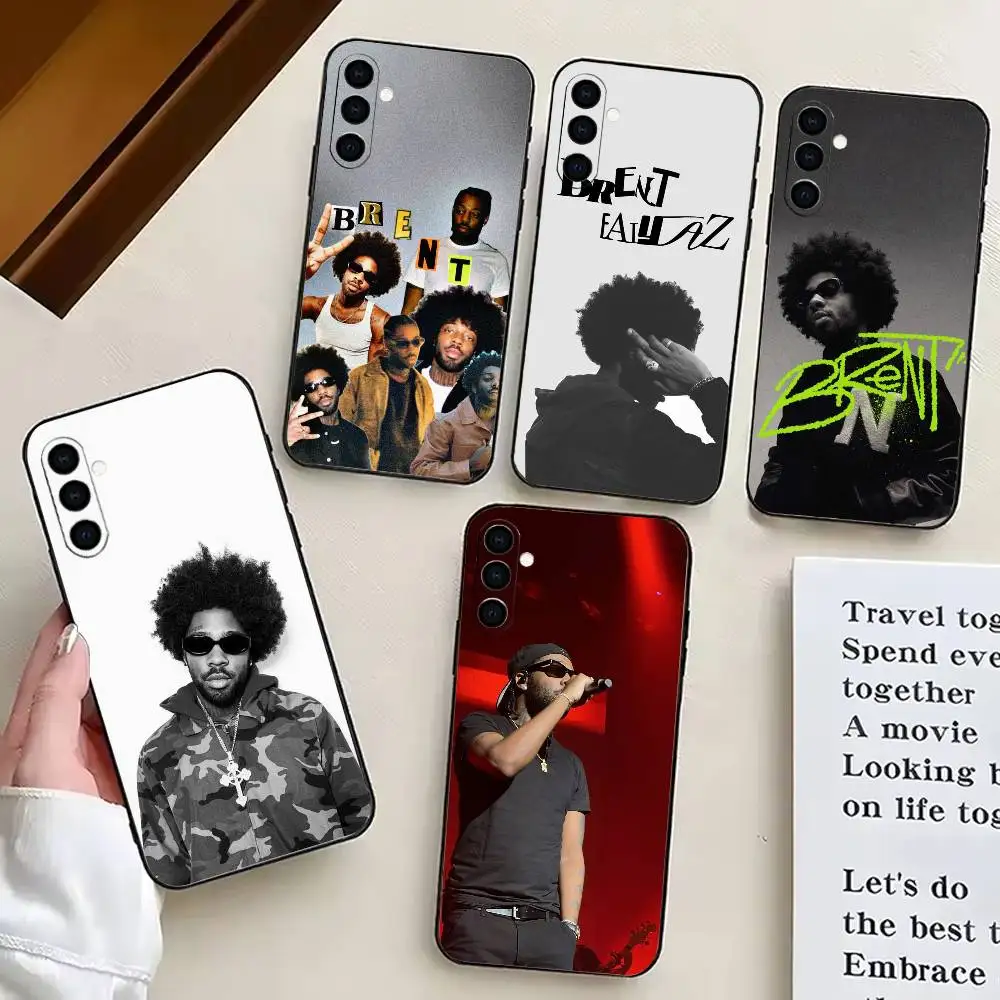 

Cool Singer B-Brent F-Faiyaz-BF Phone Case For Samsung Galaxy A73,A72,A71,A70,A53,A52,A51,Others Soft Black Cover