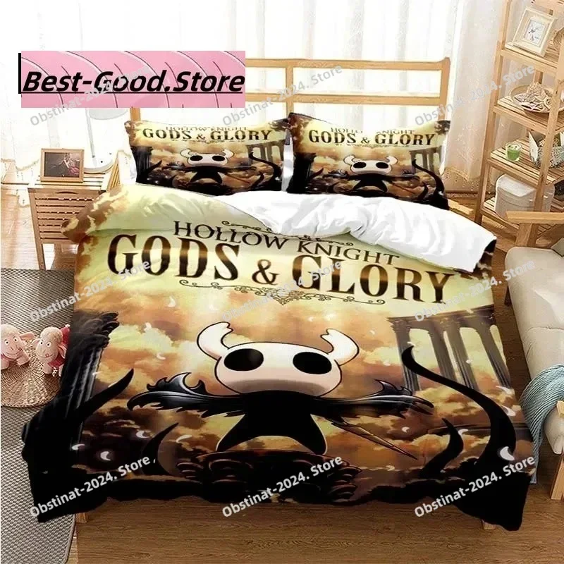 3D Print Game Hollow Knight Fashion Printed Duvet Cover Pillowcase Bedding Set Bed Linen Sheet Quilt Cover Full Queen King Size