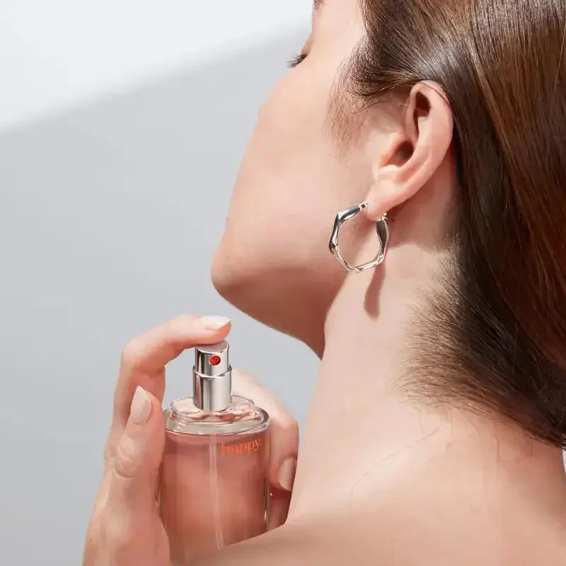 Happy Women's Perfume, 3.4 Oz(100ml), Fresh Scent, Alcohol-free Perfume, Elegant Fragrance, High-class Scent view 4