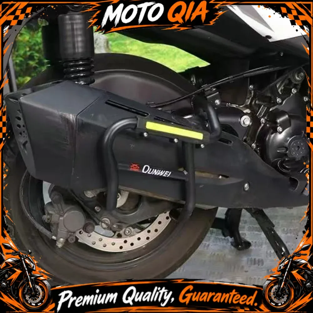 【High Quality​】Modification for ZONTES 350E exhaust pipe protection bar, crash guard, muffler protection bar, and crash guard.
