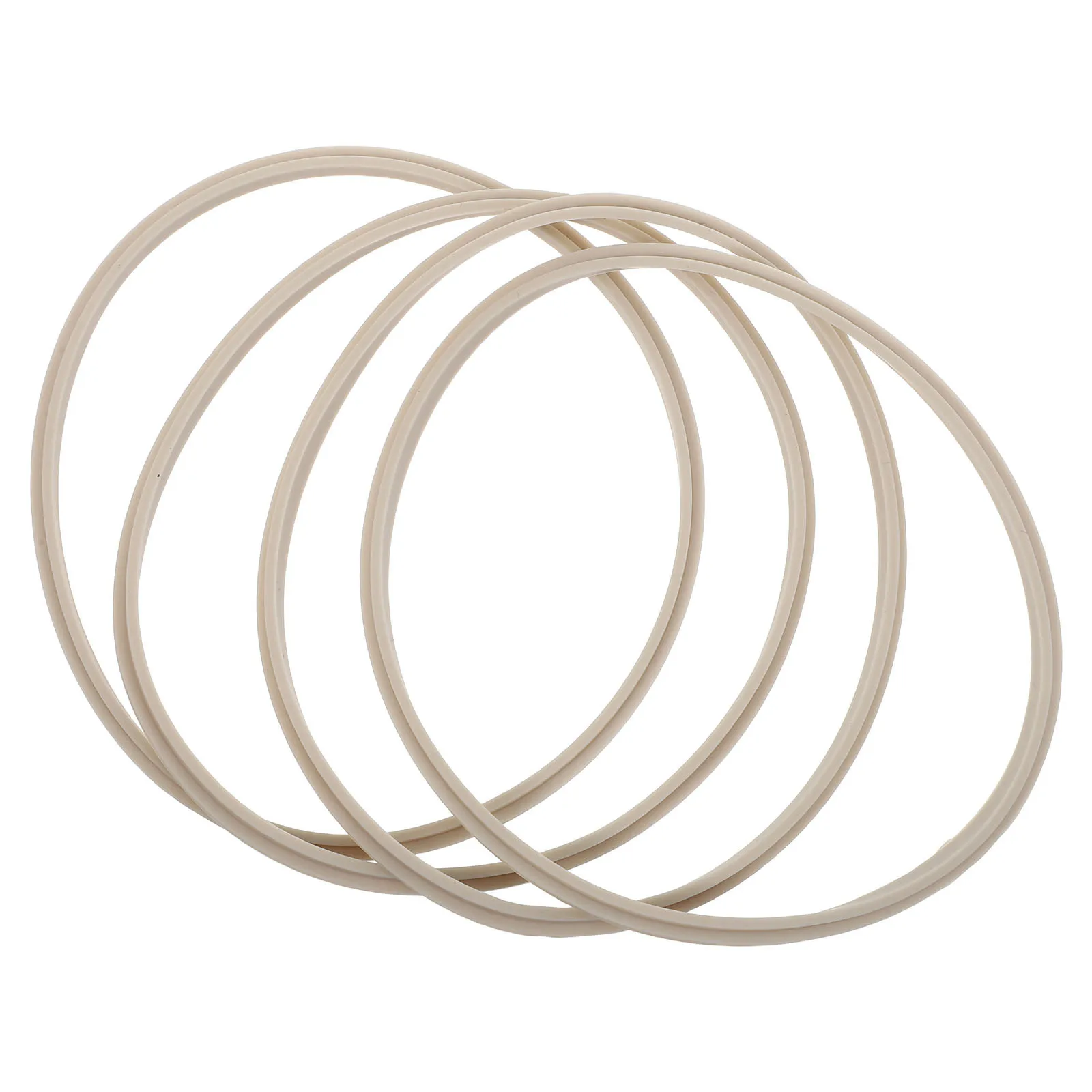 

4Pcs Silicone Bottle Gasket Replacement 3.35 Inch Universal Fit for Insulated Water Bottles Leakproof Seal Upgrade