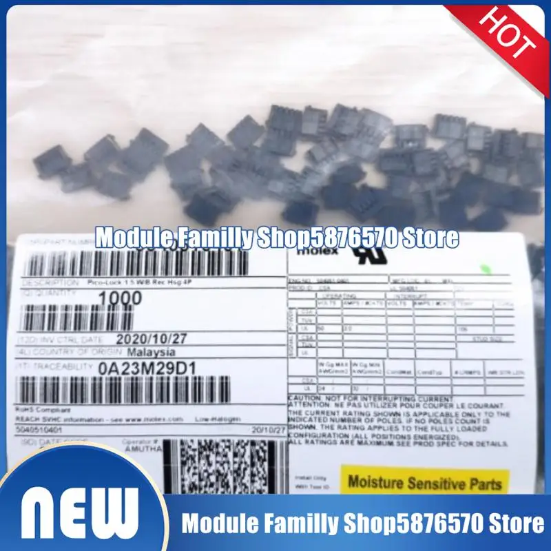 50 قطعة/الوحدة 501189 -3010 192990 -2530 1- 1718346 -1 504051 -0401 560123 -0601 ن 022524515 C DF51K-14DS-2C(800) ZE064W-WCP(2022)