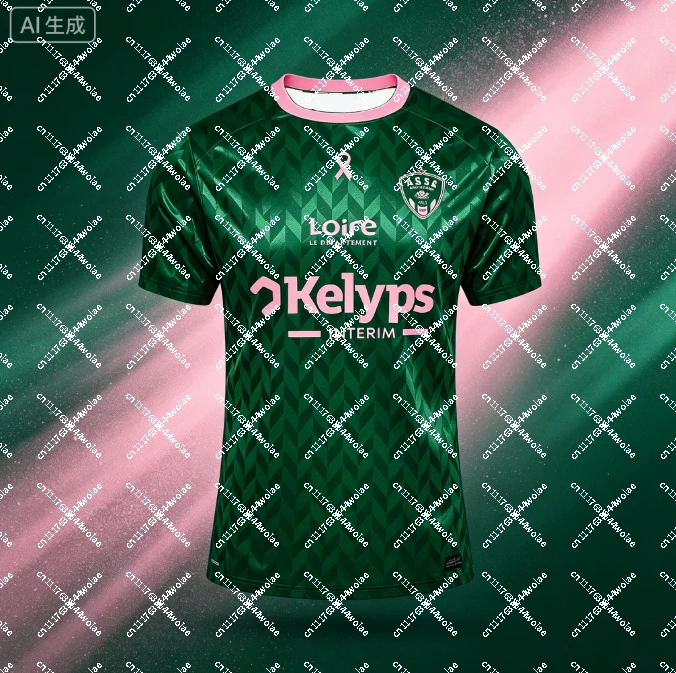 Saint-Etienne 26-27 Local Football Shirts Quick Drying Retro Breathable T-shirt 2026 Men French Football Fans Training & Travel