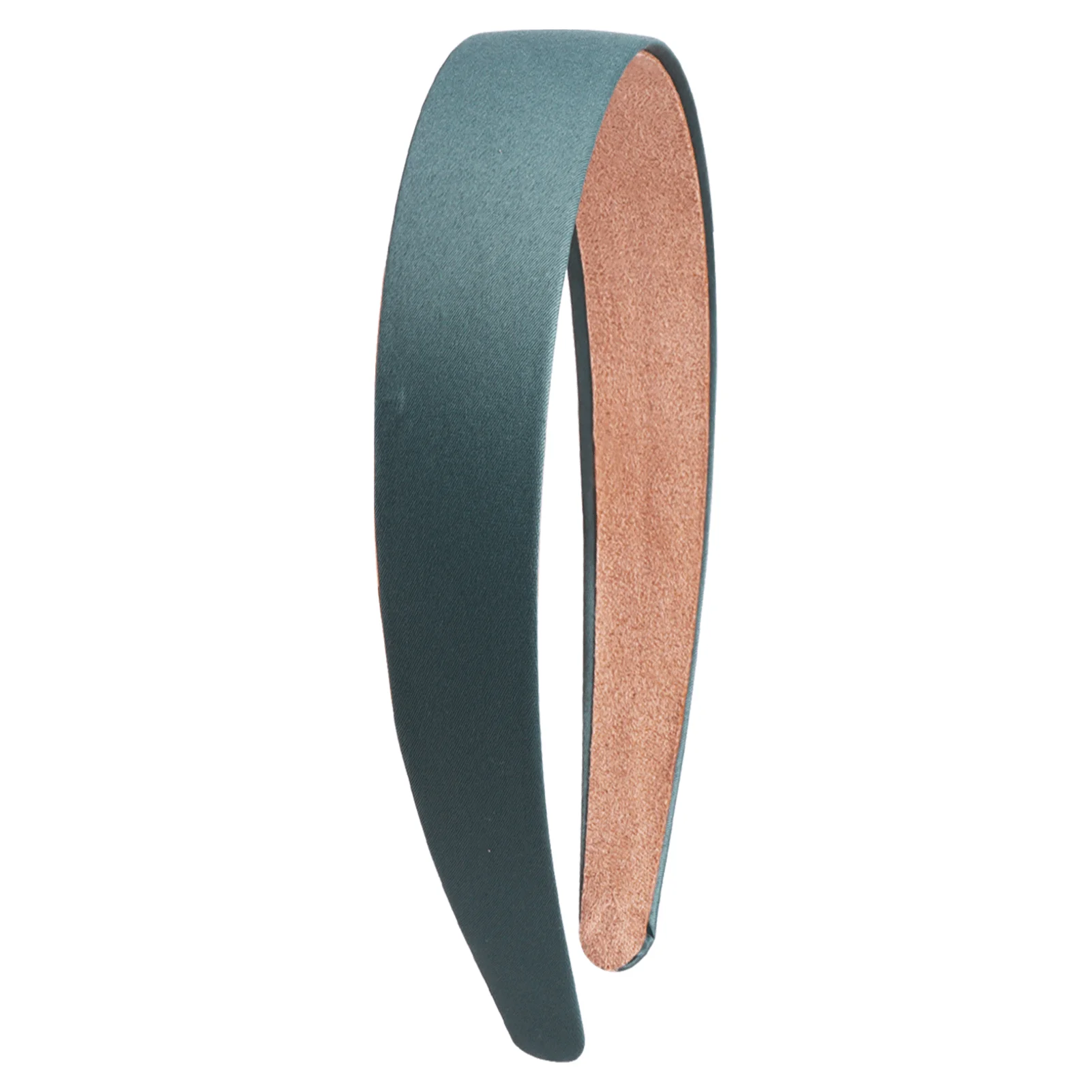 Buntes Satin-Stirnband, 2,5 cm, hartes, rutschfestes Stirnband, DIY-Haarbänder, schlichte Satin-Stirnbänder für Frauen, 21 Farben – Detail 17