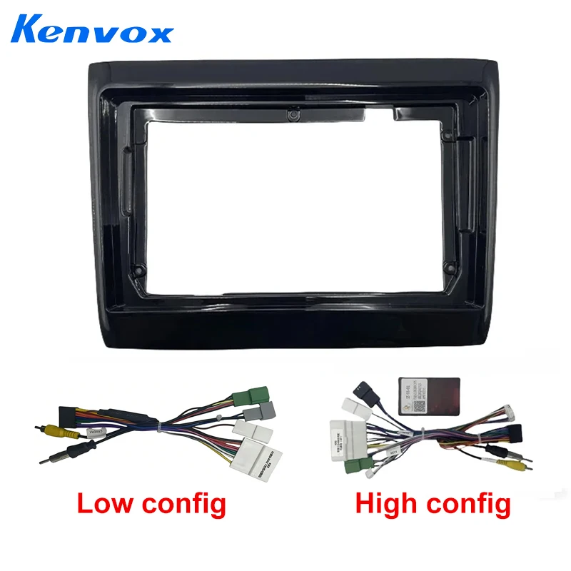9 inch Car Fascia Radio Panel for ISUZU Dmax D-Max 2024-2025 Dash Kit Install Facia Console Bezel 9inch Adapter GPS Trim Plate