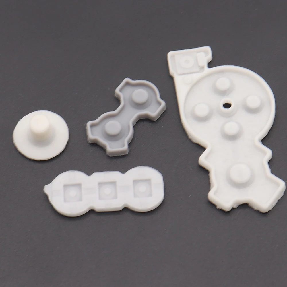 1 セット導電性ゴムシリコンボタンパッド任天堂 WII 右コントローラ交換キット