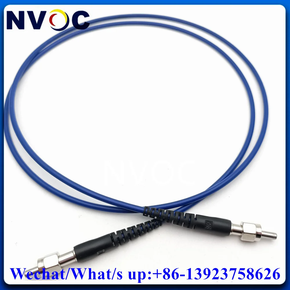 

UV-VIS SMA905 SUH105/125 100u Silica Metal/Ceramic Ferrule MM SX 3M Quartz 3.0mm Armored Fiber Optic Patch Cord Cable Connector