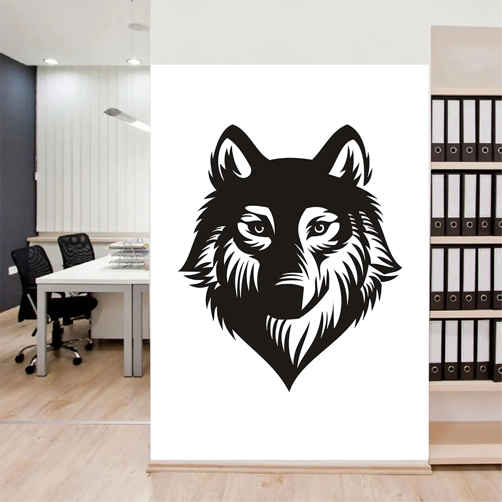 WOLF Wall Decoration Wild Life Vinyl Decal, WOLF Wall Tattoo For Car Truck Wall Art Decor