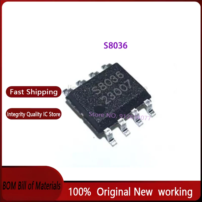 500PCS/LOT S8036 SOP-8 100% brand new original