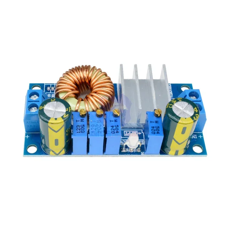 CV/CC DC-DC 5A 6-36V to 1.25-32V Step Down Buck Converter Power Supply Module MPPT Solar Panel Controller Charging Module