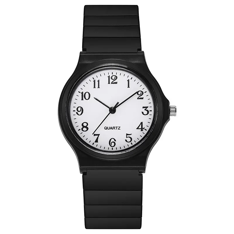 Reloj De cuarzo Simple a la moda para Mujer, relojes De pulsera para estudiantes, Reloj con correa De silicona, Reloj elegante para Mujer al por mayor