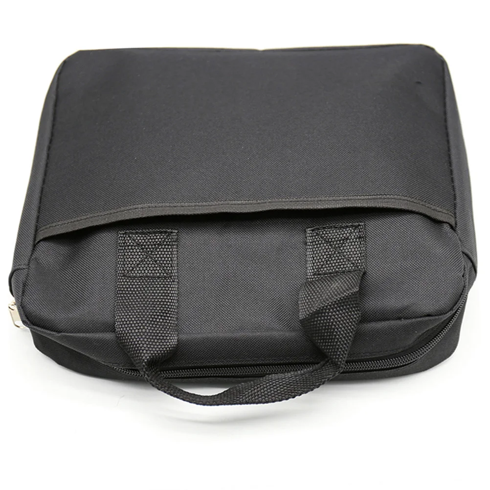 

Audio Effector Waterproof Oxford Effector Holder Cloth Storage Case for Guitar Effects Compact Black s ganizer Container