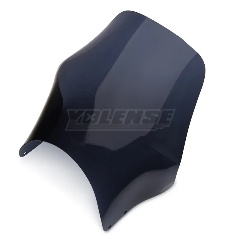 الزجاج الأمامي للدراجات النارية الزجاج الأمامي شاشة الرياح درع منحرف لـ Z650RS Z900RS SE Z900 RS Z650 RS W800