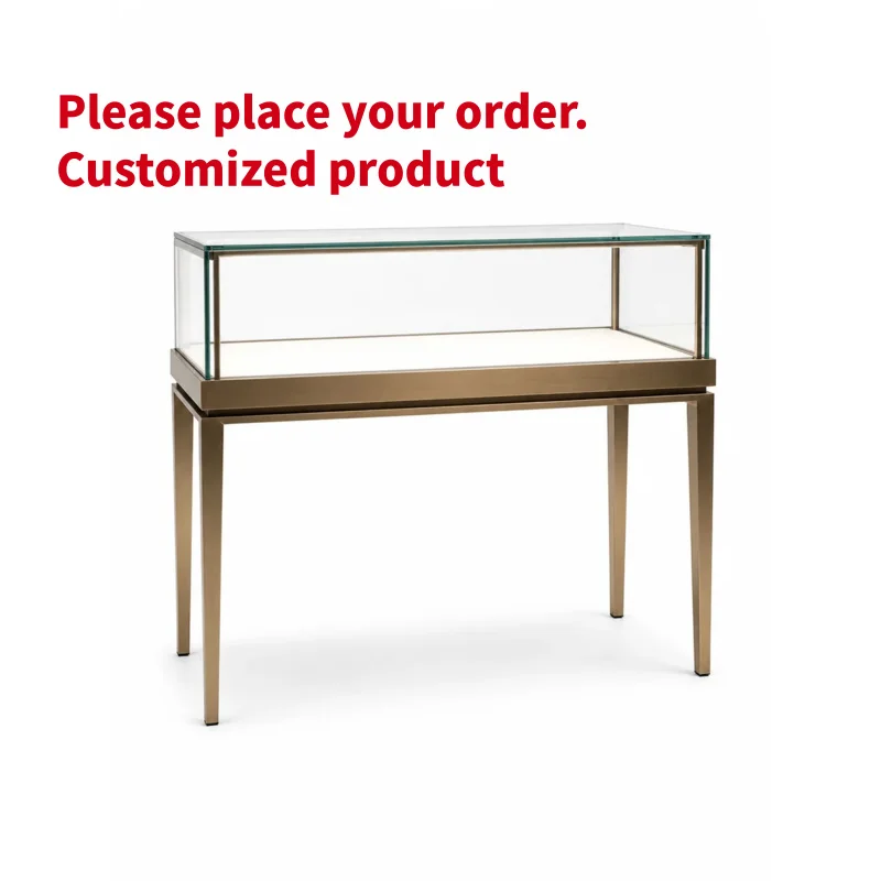 custom.Custom Jewelry Store Display Cabinet with LED Lighting Buyers and Retail Shops