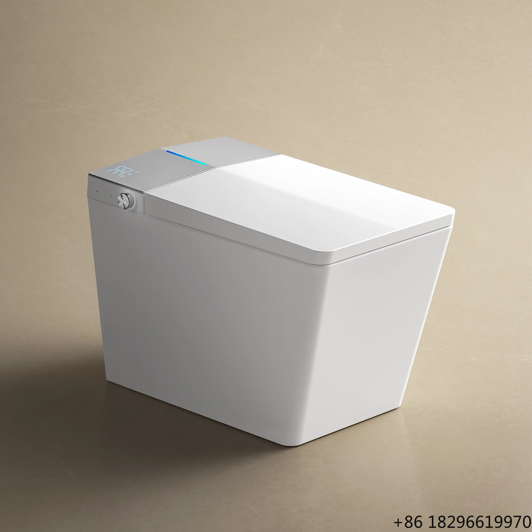 High End European Automatic Smart Toilets Luxury Floor Water Closet Ceramic Intelligent Toilets