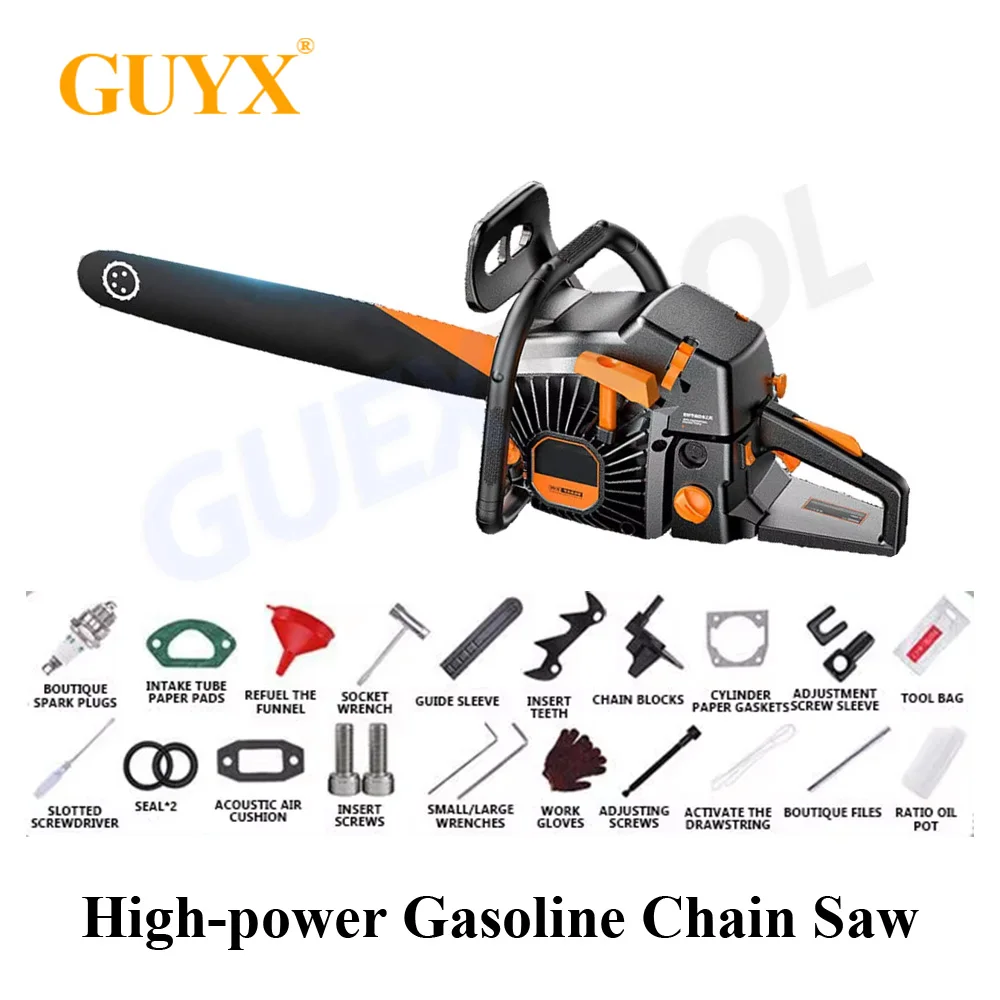 

Garden Logging Saw Small Household Tree Felling Saw Two-Stroke/Four Stroke High-power Chain Saw For Logging Sites
