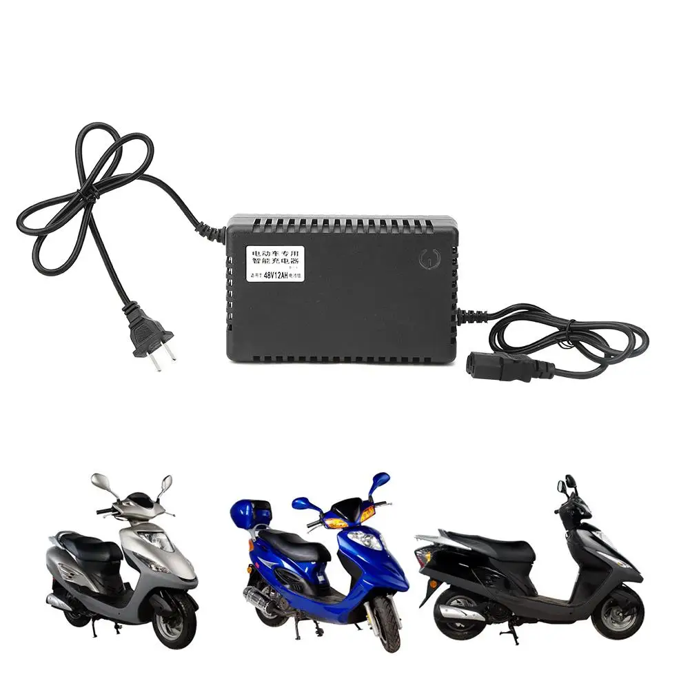 48V 12AH E-bike Charger for Electric Bicycle CN 220V Charging Device Accessories