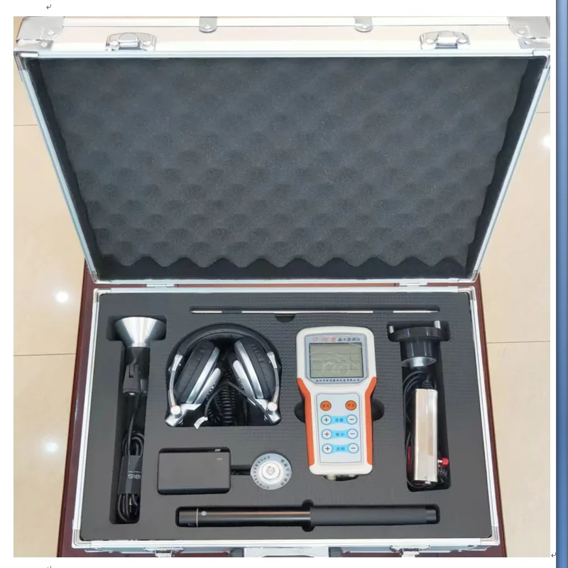 Professional Pipe Leakage Locator for Underground Water Fire Pipe, High Sensitivity Leak Detector Tester Tool