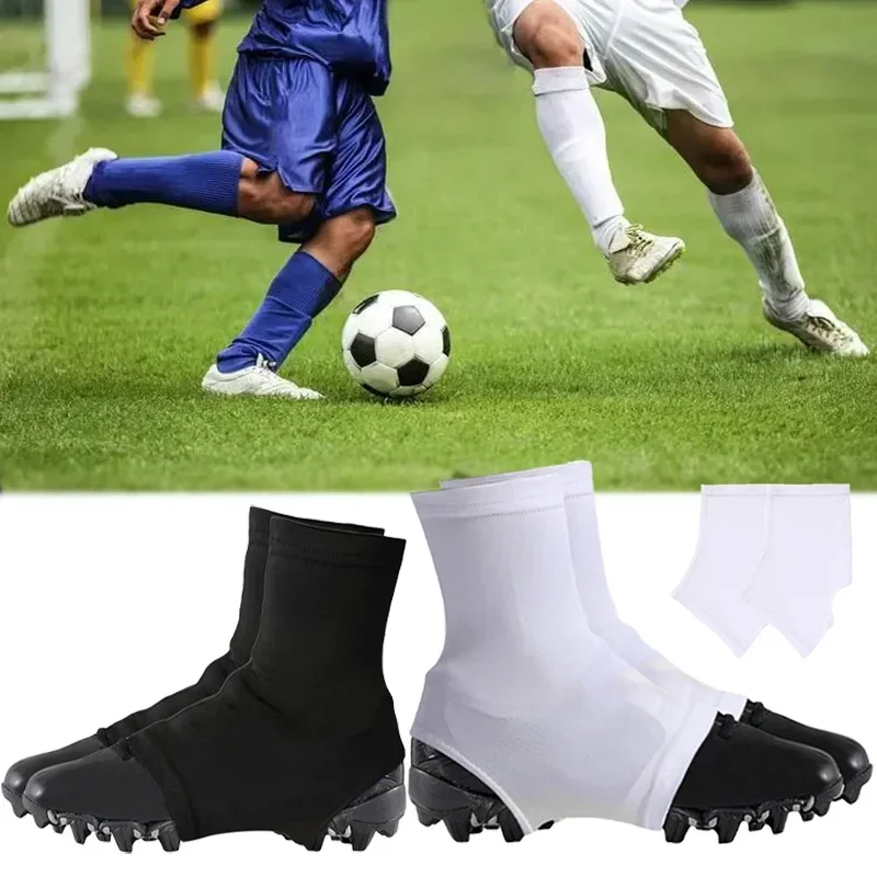 1Pair Cleat Sleeve Soccer/Baseball/Softball Football Cleat Spats Teenager Adults Spats Anti Sand Shoe Cover Anti Shoe Detachment