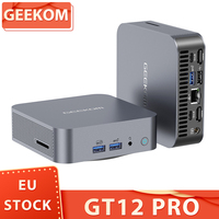 GEEKOM GT12 Pro Mini PC, Intel Core i7-12650H 10 Core Max 4.7GHz, 32GB RAM 1TB SSD, WiFi 6E Bluetooth 5.2, 3*USB 3.2 1*USB 2.0