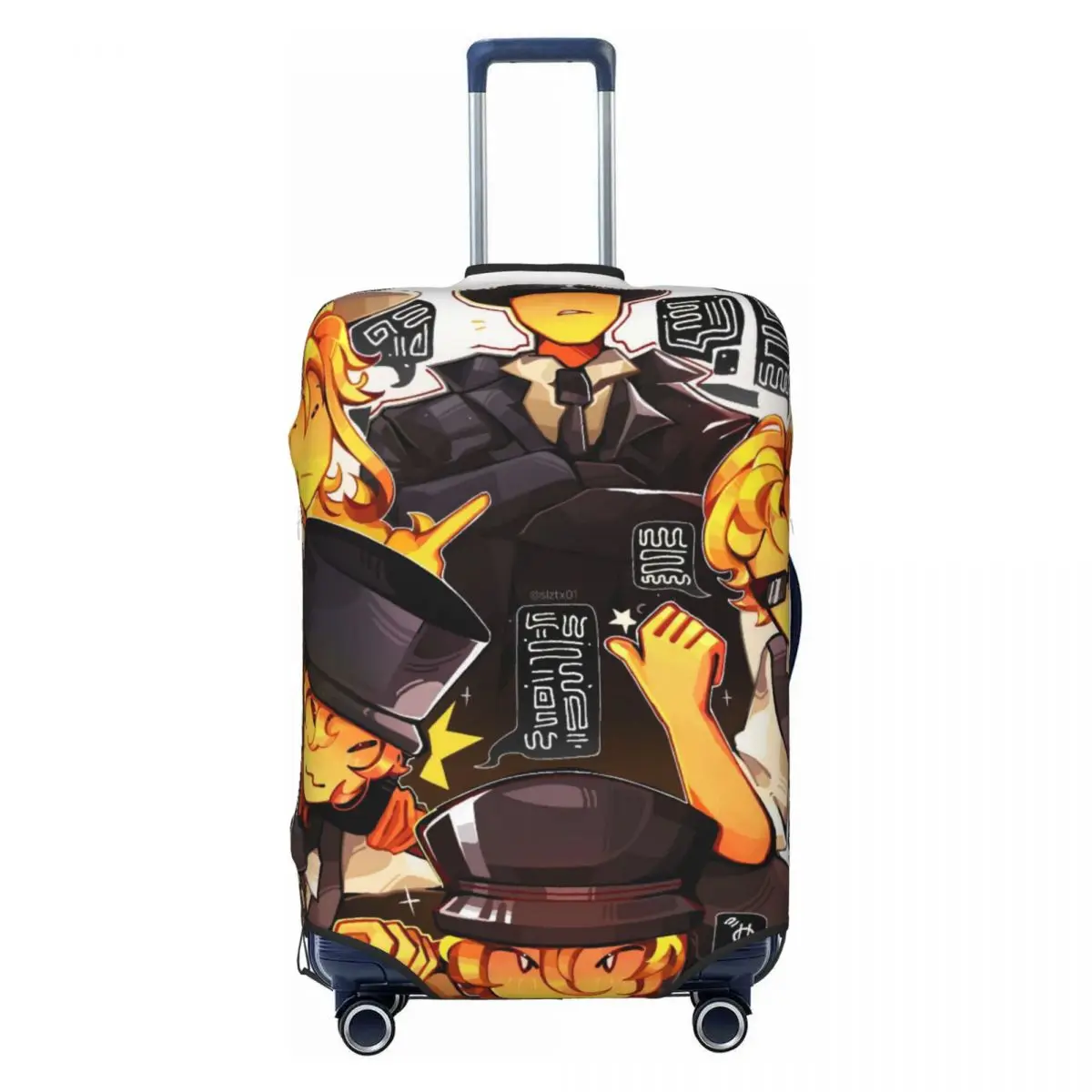 MAFIOSO FORSAKEN Suitcase Cover Flight Fun Luggage Accesories Cruise Trip Protector