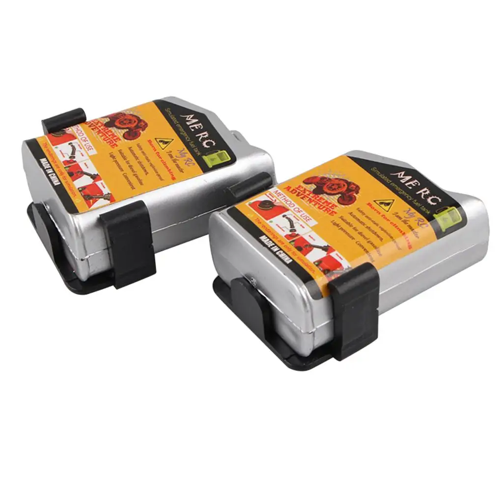 

RC Car Parts Roof Rack Decoration Realistic Oil Tank Model Car Accessories for