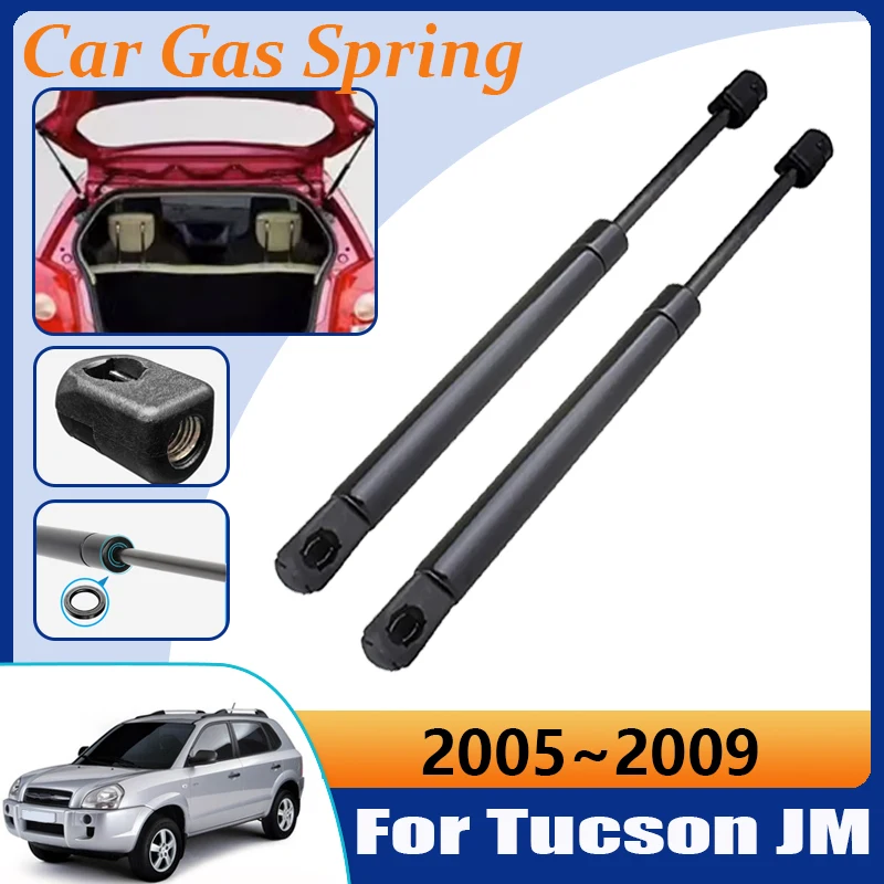 

For Hyundai Tucson Accessories JM 2005~2009 Rear Door Shock Absorber Auto Gas Strut Bars Trunk Hydraulic Lever Car Accessories