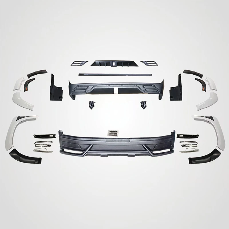 

BR Luxury Upgrade PP Car Front Rear Bumpers Land Cruise Body Kit for LC300