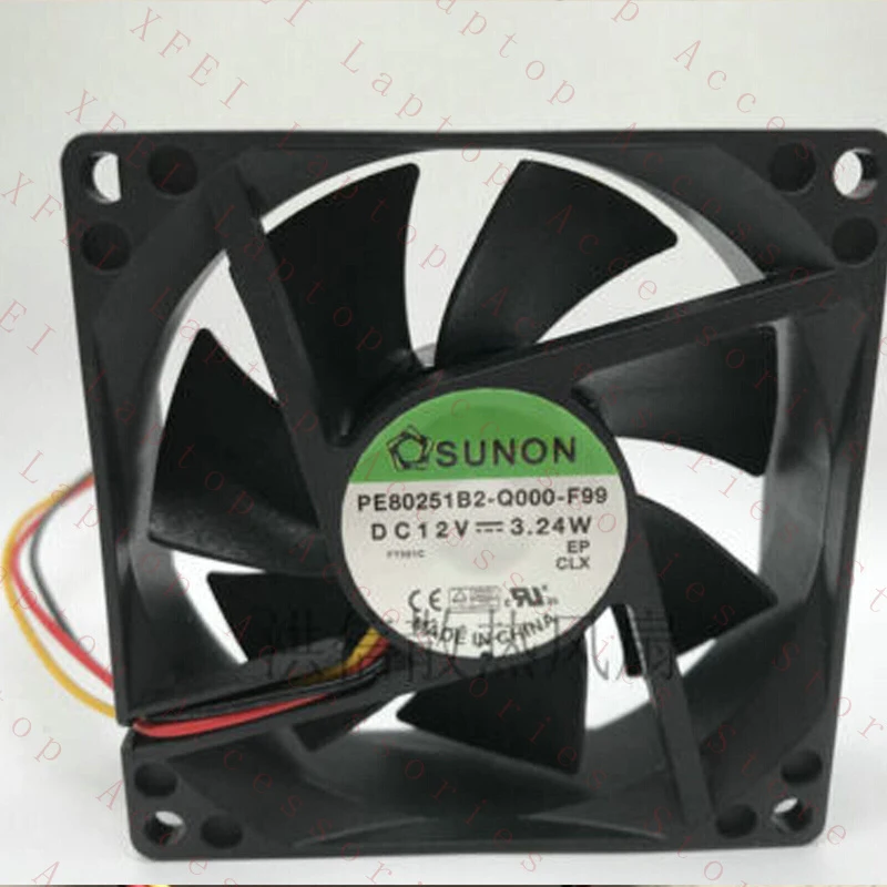 

D 1PC FOR SUNON PE80251B2-Q000-F99 Cooling Fan 12V 3.24W