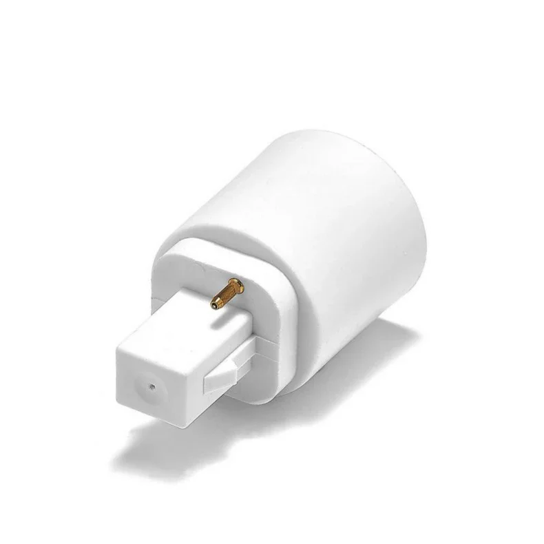 2Pin G24 zu E27 Lampe halter Adapter G24d zu E26 LED Licht base converter, erlauben sie installieren E27 Standard lampe in g24d buchse