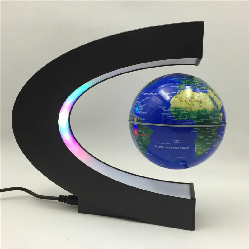 Magnetic Levitating decoration ball Floating ball Glowing Cool Lighting Office Home Decoration Ball magnetic levitation