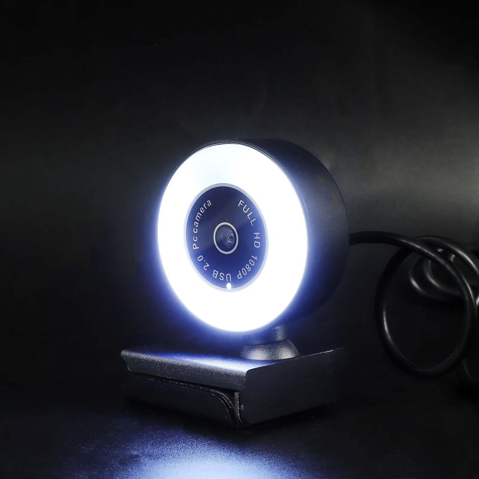 

5Mp Touch Control Computer Camera 1080P Hd Live Streaming Webcam Fixed Focus 95 Wide Angle Sturdy Coating for Online Meeting