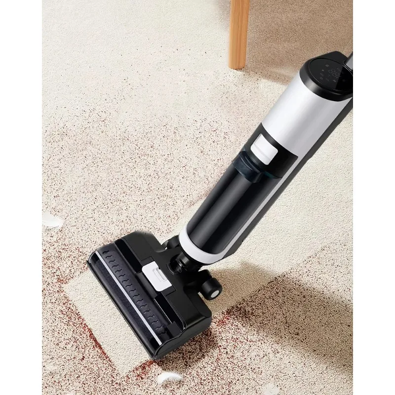 4000mAh Battery Cordless Wet Dry Vacuum Cleaner Sweeping, Dry+Wet Mopping Vacuuming