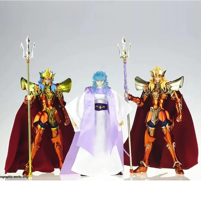 

MST Model Saint Seiya Myth Cloth EXM/EX Metal Poseidon Sea Emperor with Casual Wear Knights of The Zodiac Anime Action Figure