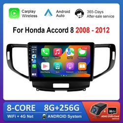 Android 16 for Honda Accord 8 2008 - 2012 9 '' Car Radio Multimedia Player WiFi DSP GPS Navi 4G WiFi HD Screen Auto Tools