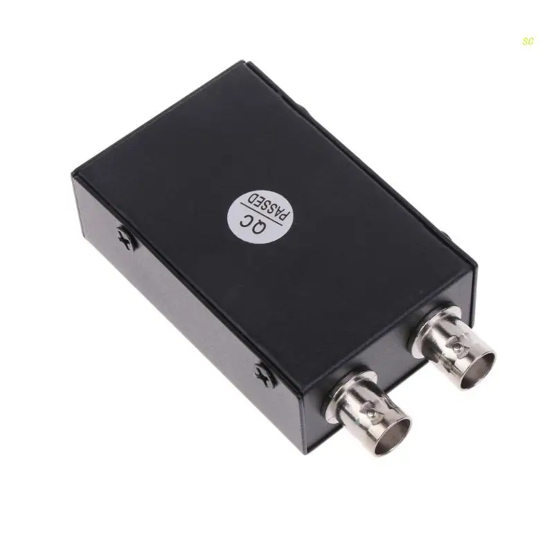 BNC to RJ45 Transmitter 2.048Mbps G703 Coaxial Balance to Unbalance Converter, 75 ohm to 120 ohm impedance