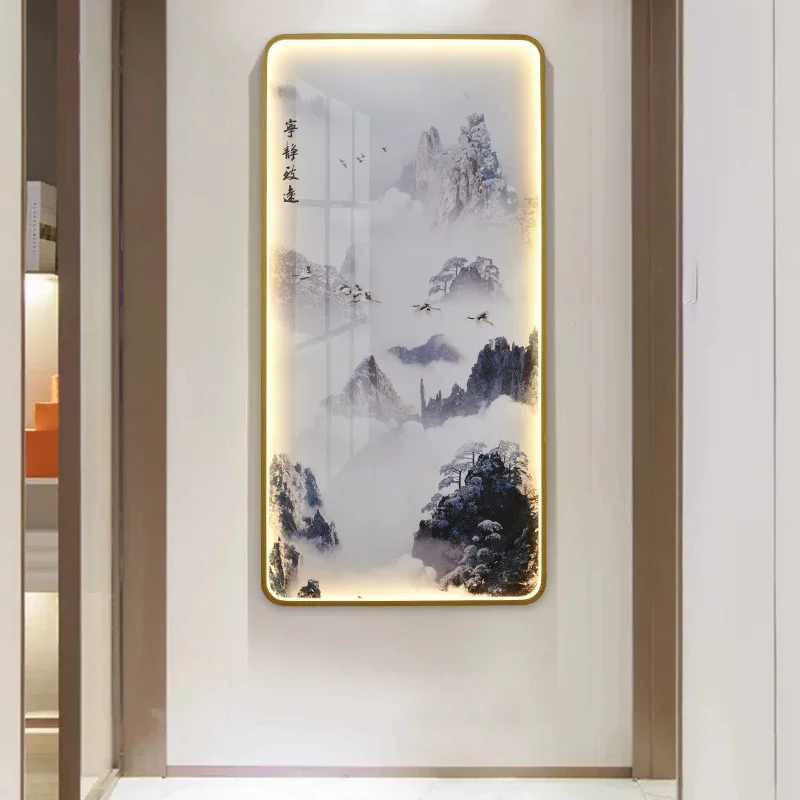 Hongcui Modern Picture Wall Light LED Chinese Creative Simple Mural Sconce Lamp For Home Living Room Study Corridor Decor
