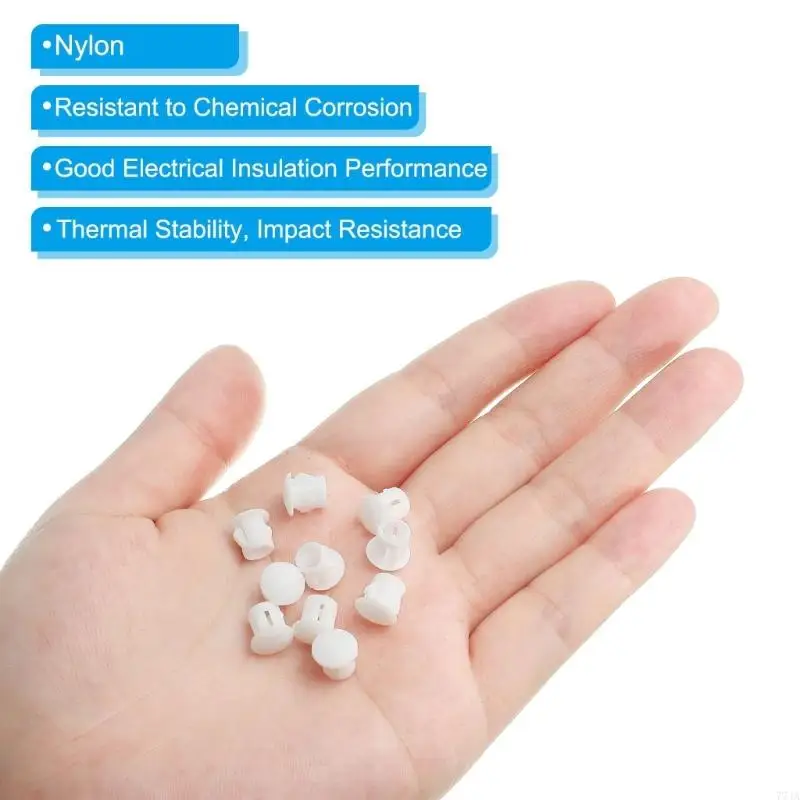 77ja 30 pezzi tappi per viti bianchi coperture tappi per trapani plastica a filo per mobile da cucina e occultamento del