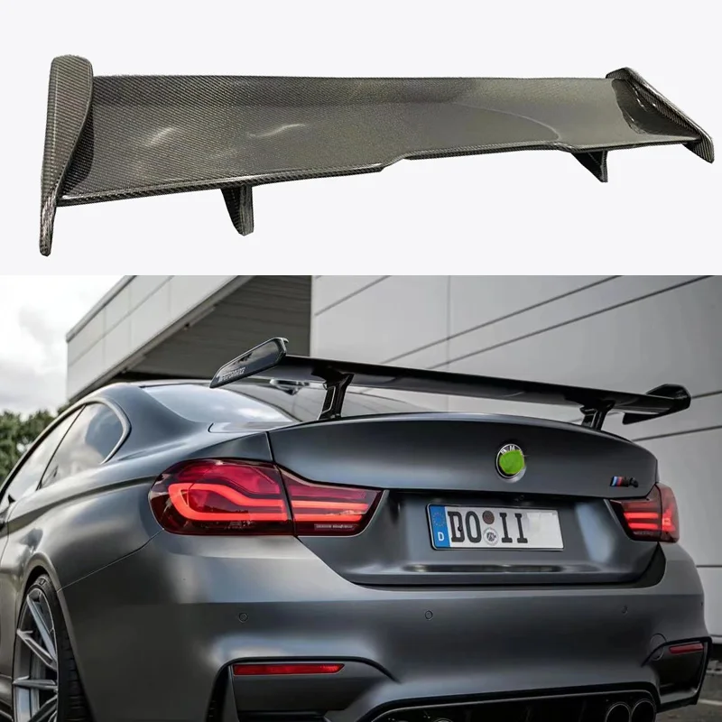 

For BMW 1 Series 2 Series 3 Series 4 Series 5 Series 6 Series M2M3M4M8 MP Style Rear WingLip Real Carbon Fiber Trunk Spoiler MP