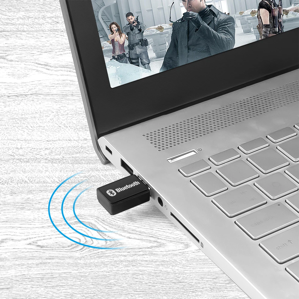 Trasmettitore Audio Bluetooth 5.0 Dongle USB trasmettitore Audio Wireless adattatore Bluetooth per musica Stereo per Computer portatile per auto