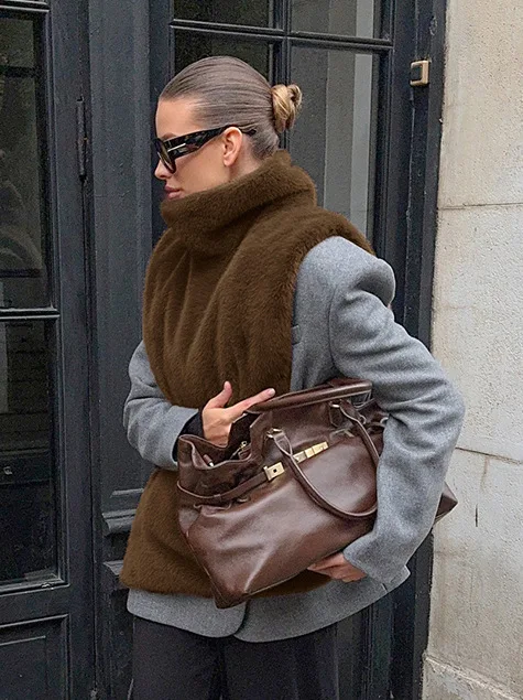 ベスト チョッキ 厚手 レディース 刺繍入り 秋 ベルベット ドレープ アーガイル ラペル ボタン付き 英国風 大学紳士 Y2K