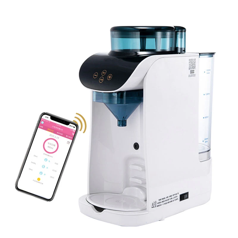 สมาร์ททารกสูตรนมผงเครื่องปั่นเครื่องรีดนมอัตโนมัติคงที่อุณหภูมินมผง Brewing 220V 550W