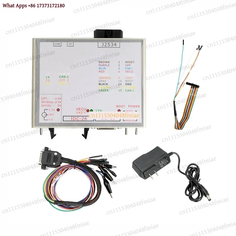 PCMFlash Big White Box Power Box Set for KTM JTAG Hitachi KTM FLASH J2534 ECU Programmer