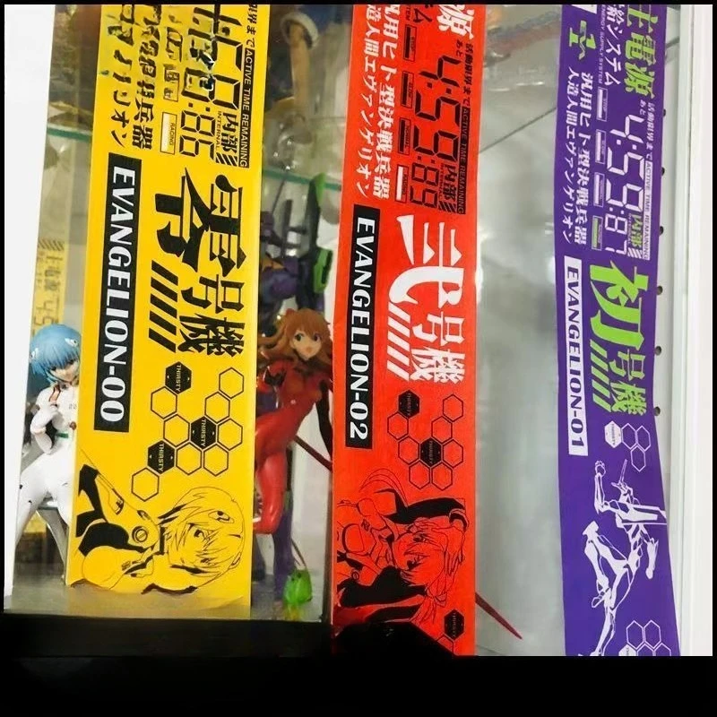 신세기 에반게리온 EVA-01 테스트 타입 학생용 창의적인 만화 와시 테이프 스티커 수하물 노트북 DIY 장식