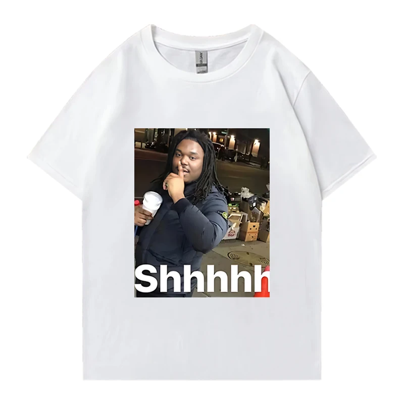 Lucki Graphic T-shirt Shhhhh Slayworld Opium Twizzy Rich KanKan O-Neck T-shirts Men Women Cotton Oversized Short Sleeve T Shirt