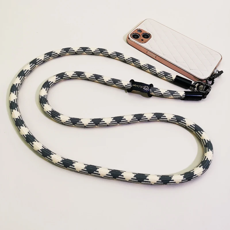 Hanging Chain Crossbody Durable Camera Strap Long Pendant Key Antilost Hanging Neck Belt Outdoor Phone Rope Mobile Phone Lanyard