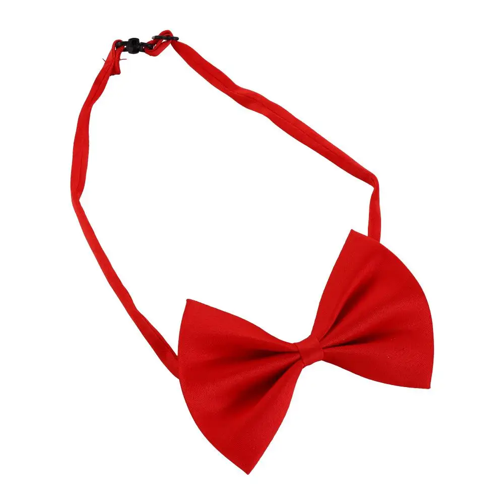 Adjustable Performance For Boys For Children Solid Color Strap Hanging Pants Clip Bow Tie Tie Suspenders Set Suspenders Clips