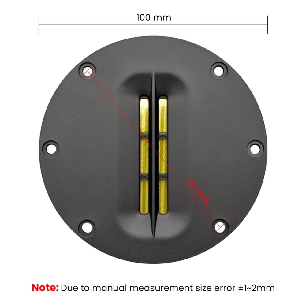 Imagem -02 - Hifi Ribbon Super Alto-falante Avt Driver Unit Kapton Neodímio Planar Amt Tweeter para Cinema em Casa 8ohm Pcs