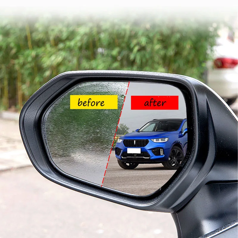 

Car Sticker For Toyota Camry 2018 2019 2020 2021 Rearview Mirror Membrane Rain-proof Reflector Waterproof Anti-fog Film